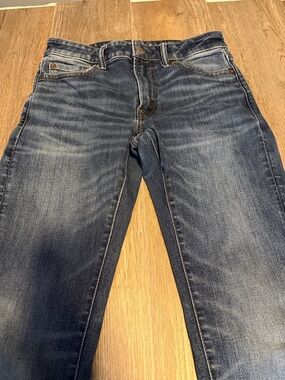 American Eagle Outfitters Air-flex Dark Wash Slim Jeans